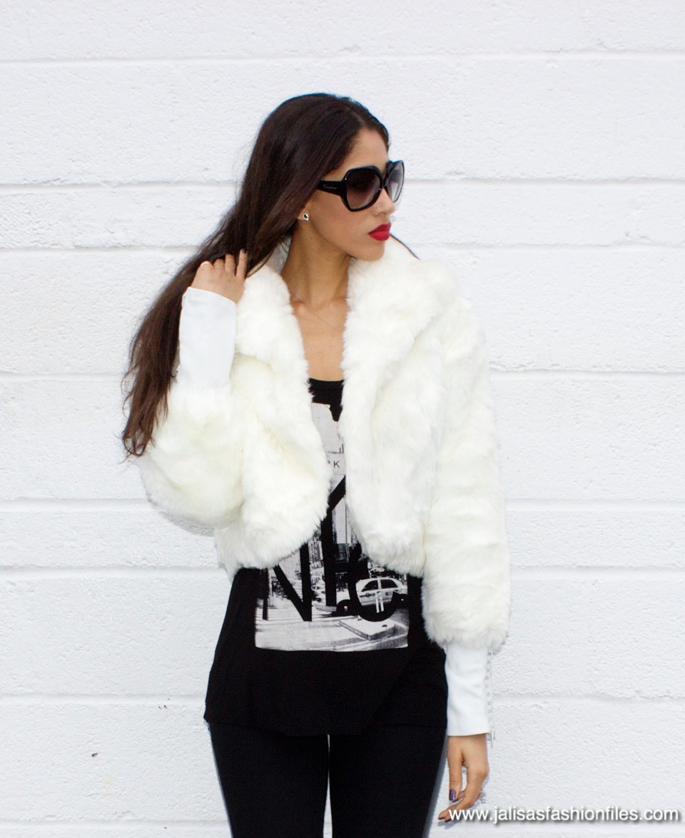 Marshalls faux shop fur jacket